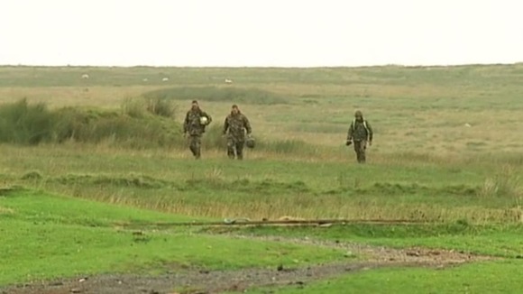 The three reservists were taking part in a selection exercise on one of the hottest days of the year