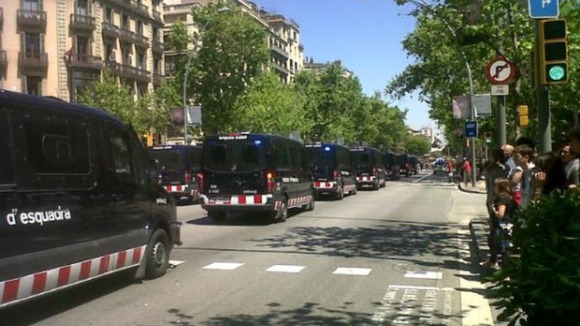Barcelona protests