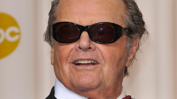 Jack Nicholson pictured at the Oscars in February this year.