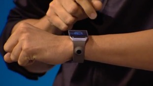 Samsung unveil the new Galaxy Gear.