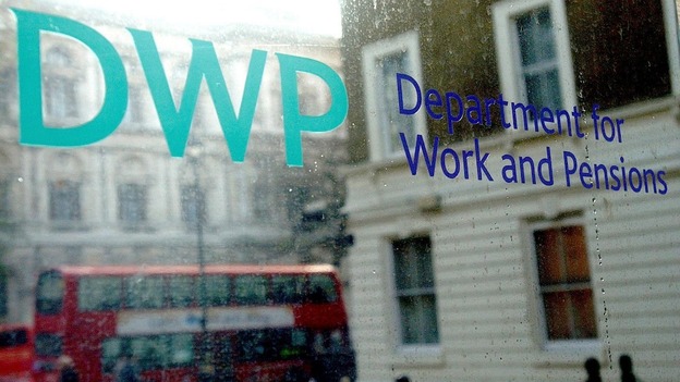 The Department for Work and Pensions in Whitehall, London