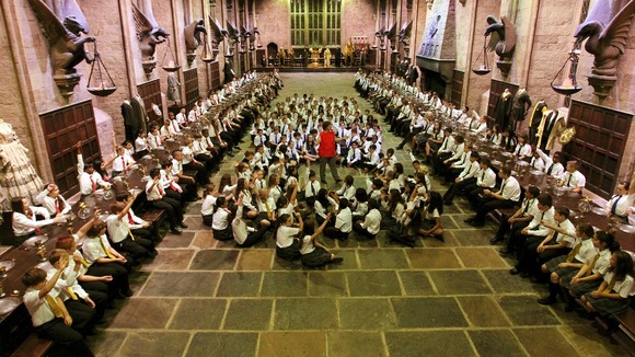The assembly was held at the Hogwart's Great Hall