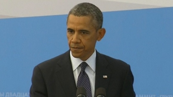 US President Barack Obama.
