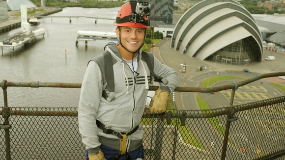 Tom Daley is the youngest Official Games Ambassador.