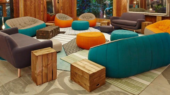 The Big Brother house.