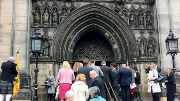 A service of commemoration was held this morning at St Giles Cathedral, Edinburgh.