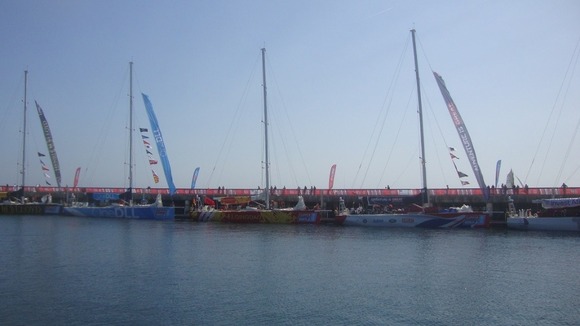 The Clipper fleet in Brest