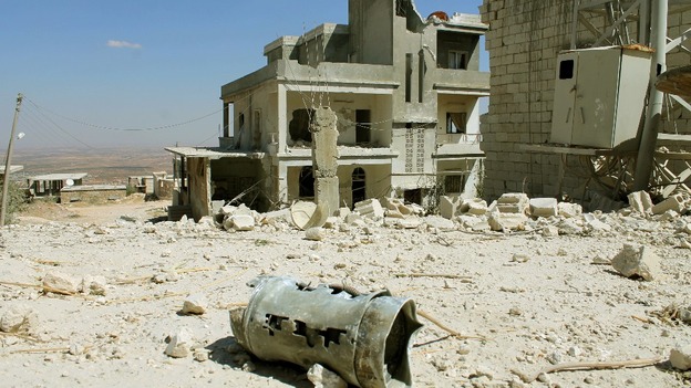 Ariha was previously controlled by the Free Syrian Army, is seeing ongoing clashes after control was wrested by forces loyal to Assad.