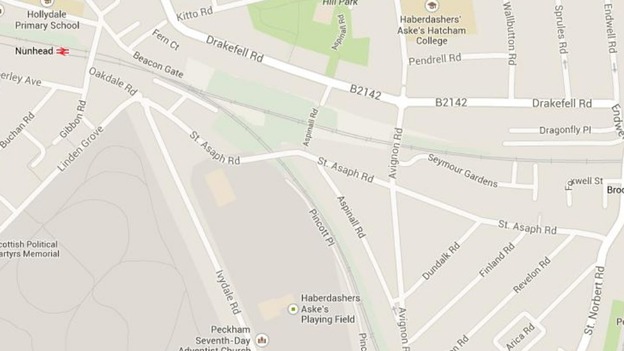 St Asaph Road in Brockley, south east London