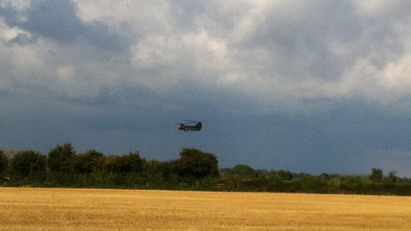 Rain clouds over East Goscote, Leicestershire - By Sophie Black