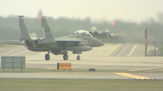 F15 aircraft at Lakenheath