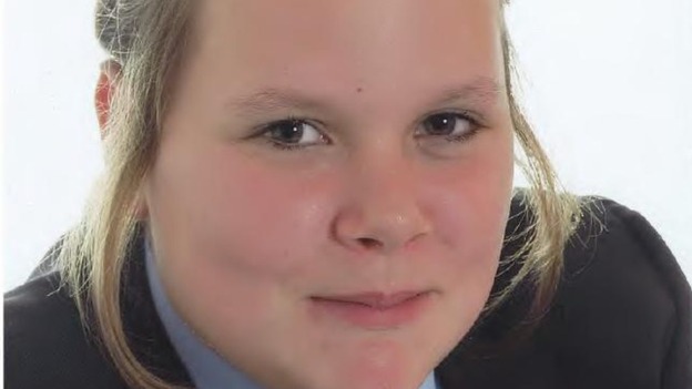 Sophie Dunn, 12, has been missing since last night.