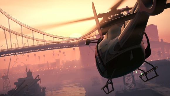 Helicopter in Grand Theft Auto V