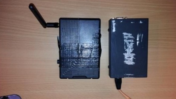 Police said the KVM device above is similar to that used in the Santander plot.