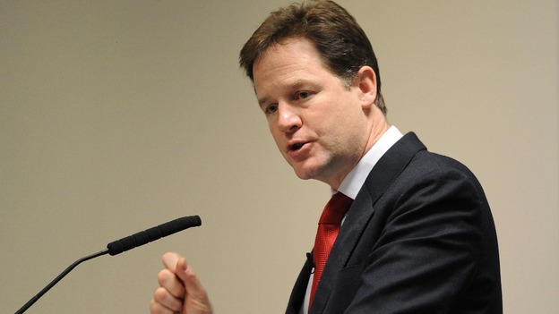 Deputy Prime Minister Nick Clegg will address a Liberal Democrat rally in Glasgow today.