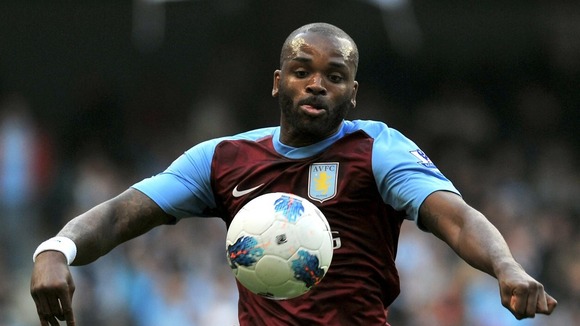 Darren Bent in action for Aston Villa