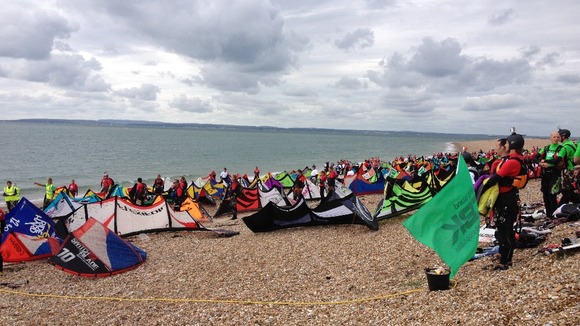 Kitesurfers