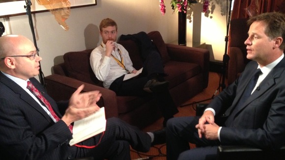 Clegg and Masters talking