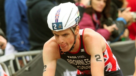 Britain's Jonny Brownlee.