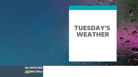 Wet and windy Tuesday
