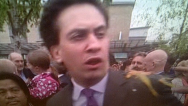 Ed gets egged