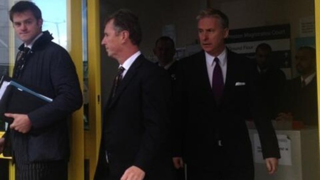 MP outside court