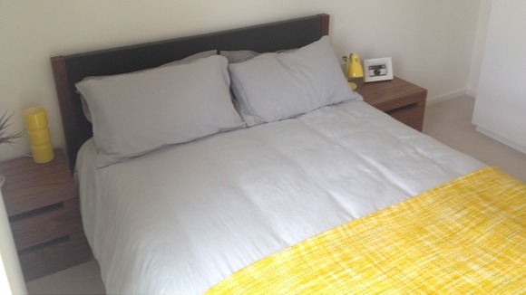 Bedroom in two bed flat