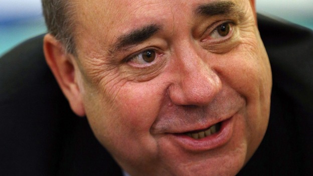 Scottish First Minister Alex Salmond