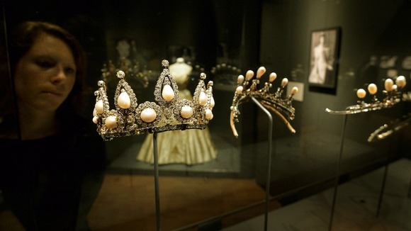The Roseberry Pearl and Diamond Tiara that was given to Hannah De Rothschild as a wedding present in 1878