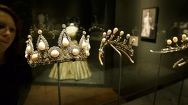 The Roseberry Pearl and Diamond Tiara that was given to Hannah De Rothschild as a wedding present in 1878