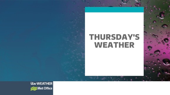 Thursday's weather forecast for The Midlands