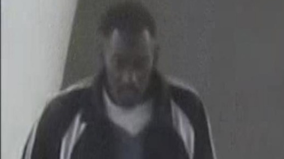 CCTV image of the man British Transport Police are trying to trace after the attack