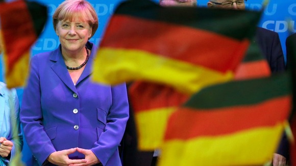 Angela Merkel wins German election.