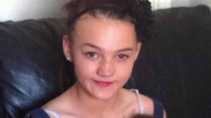 Picture of Jade Lomas-Anderson who died in March 2013