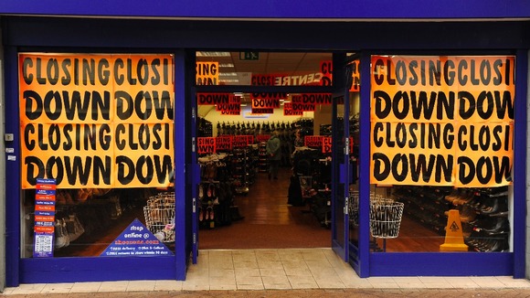 Closing down