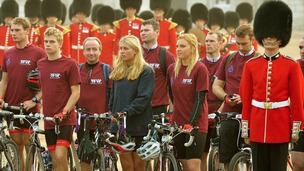 Tomorrow the riders will cross the Channel to Calais by ferry