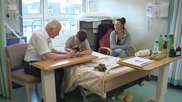 Skip making paper aeroplanes at Stepping Hill hospital