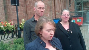 The parents of Elleanor Bennett - Lesley and Gary Bennett