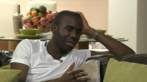 Fabrice Muamba told ITV1's Adrian Chiles how grateful he was to be alive