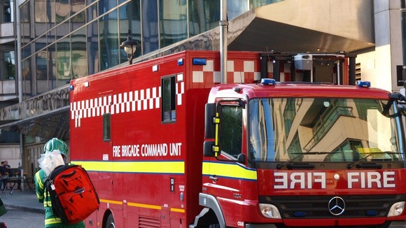 A fire brigade unit in 2010
