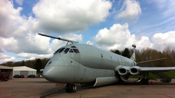 Nimrod on display at Bruntingthorpe Airfield