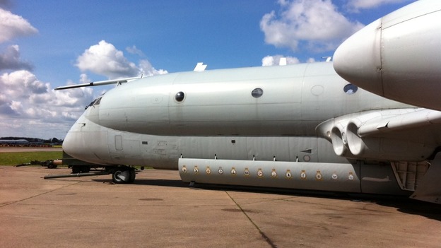 Nimrod on display at Bruntingthorpe Airfield