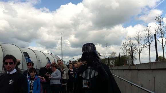 Darth Vader at National Space Centre in Leicester