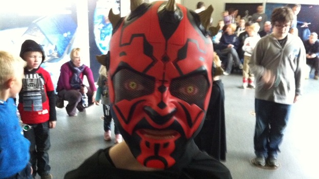 Children dressed up as their favourite Star Wars character