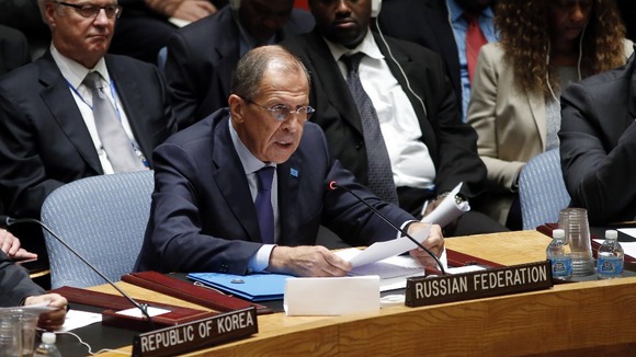 Russian Foreign Minister Sergei Lavrov said he wants his country to participate in the Syrian chemical weapons clean-up.
