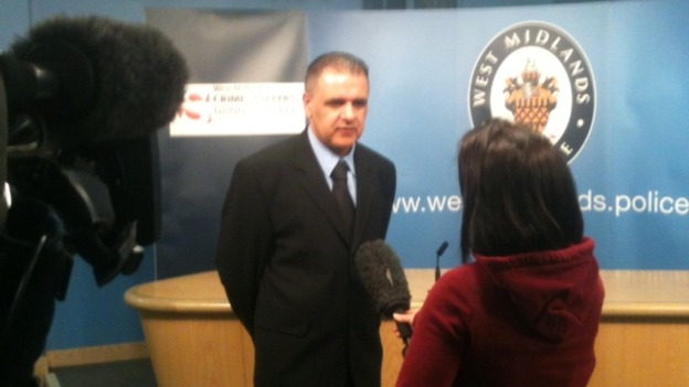 Police speak to media