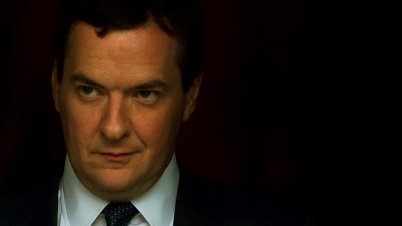 George Osborne leaves his hotel at the start of the second day of the Conservative Party conference.