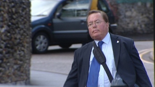 Former BBC presenter Michael Souter has appeared at Norwich Crown Court again today