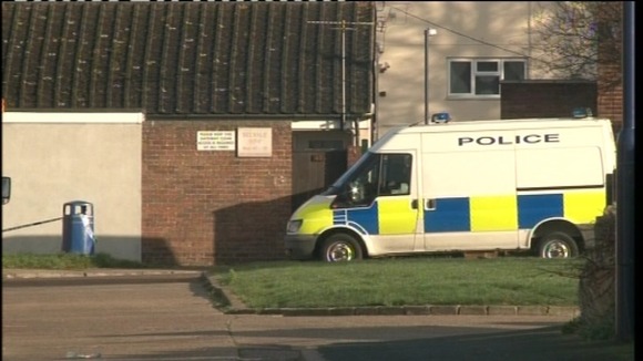 Police attend the incident in Selvale Way in Felixstowe two years ago