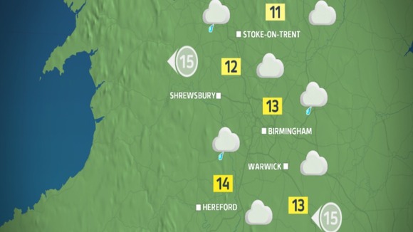 Tuesday morning's weather